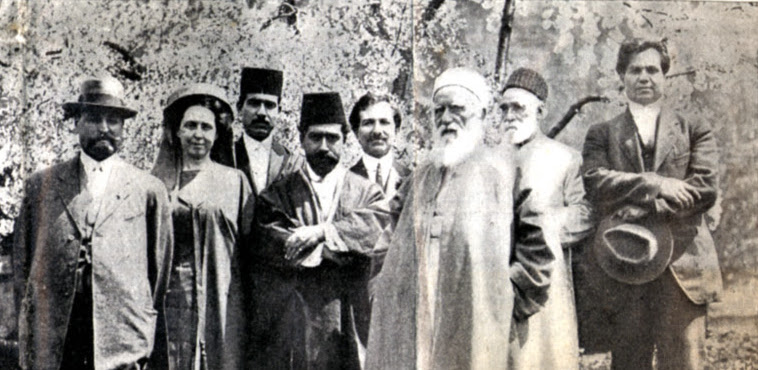 Abdu'l-Baha and Lua Getsinger at the Mohonk Conference in 1912
